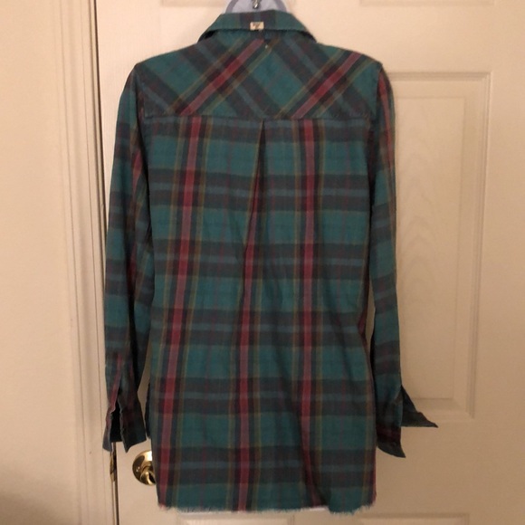 Blue Plaid Button up - Picture 13 of 16